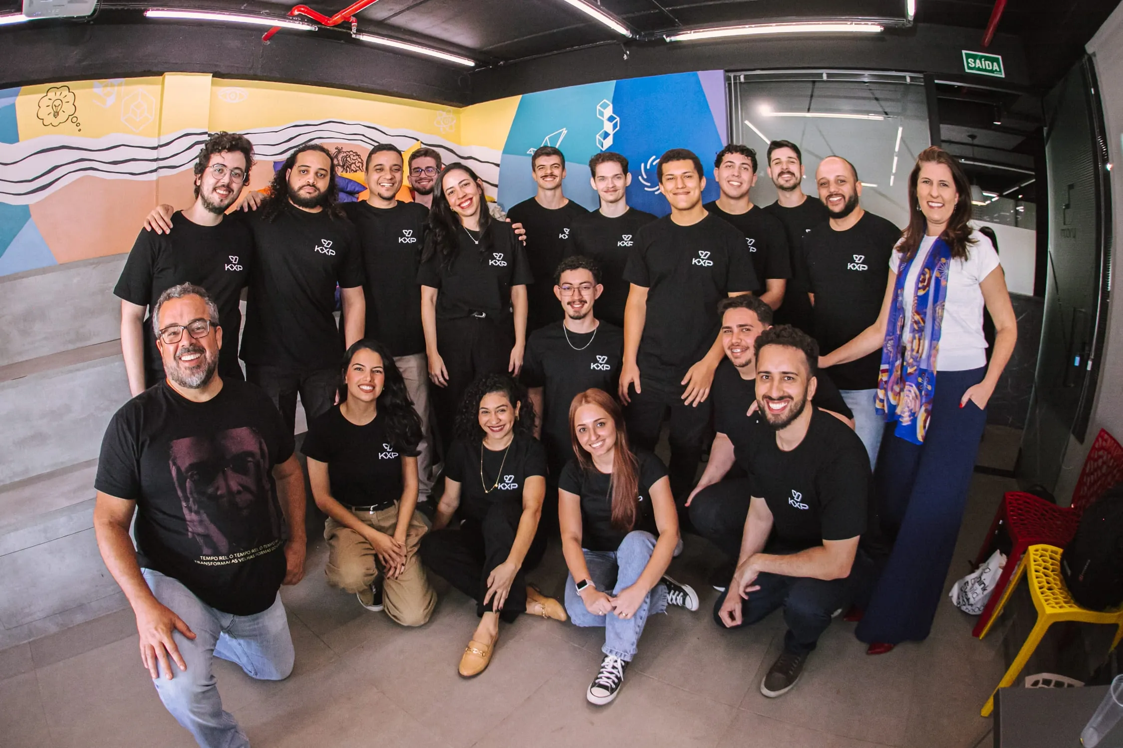 Equipe KXP Tech reunida