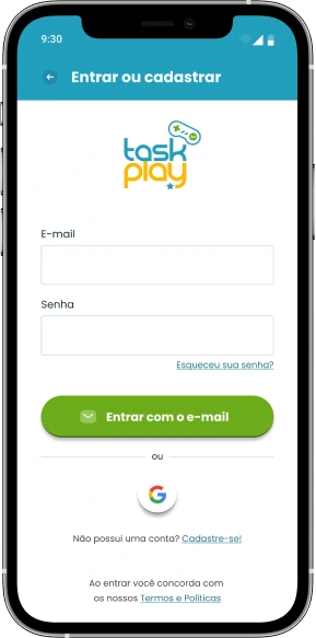 Telas do app 1