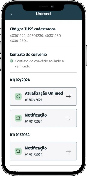 Telas do sistema Virtus Hub 3