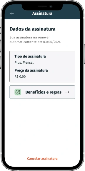 Telas do sistema Virtus Hub 5