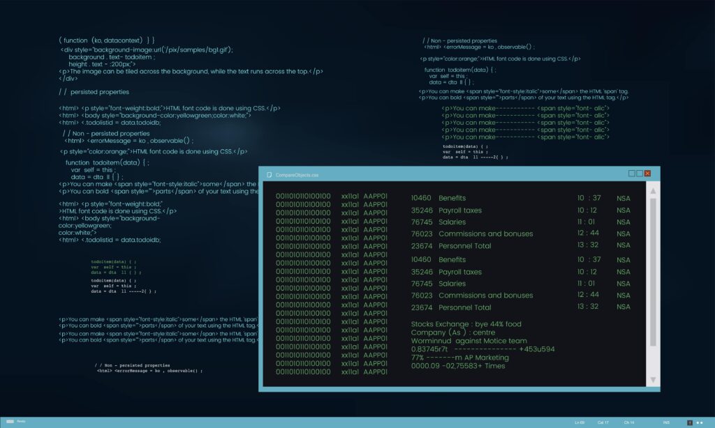 Screenshot de codificação de aplicativo nativo sem abordagem low code
