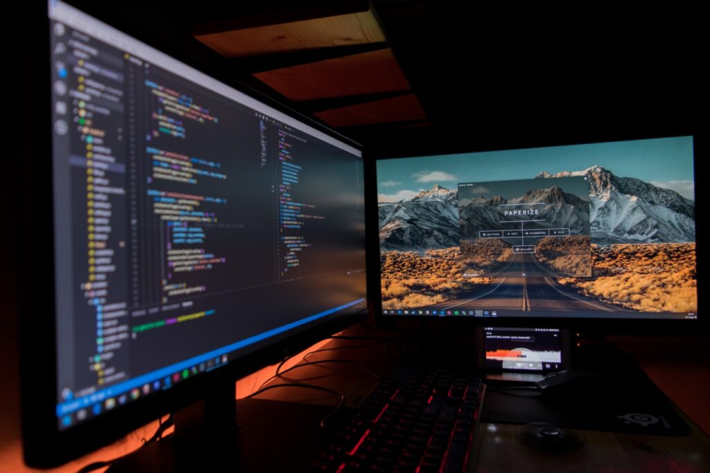 códigos de programação usados ao criar um produto inovador