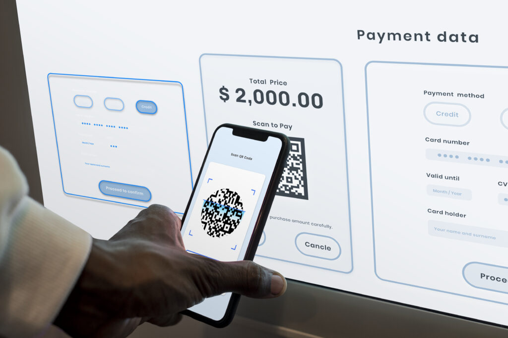 leitura de qr-code para pagamento online utilizando gateway de pagamento