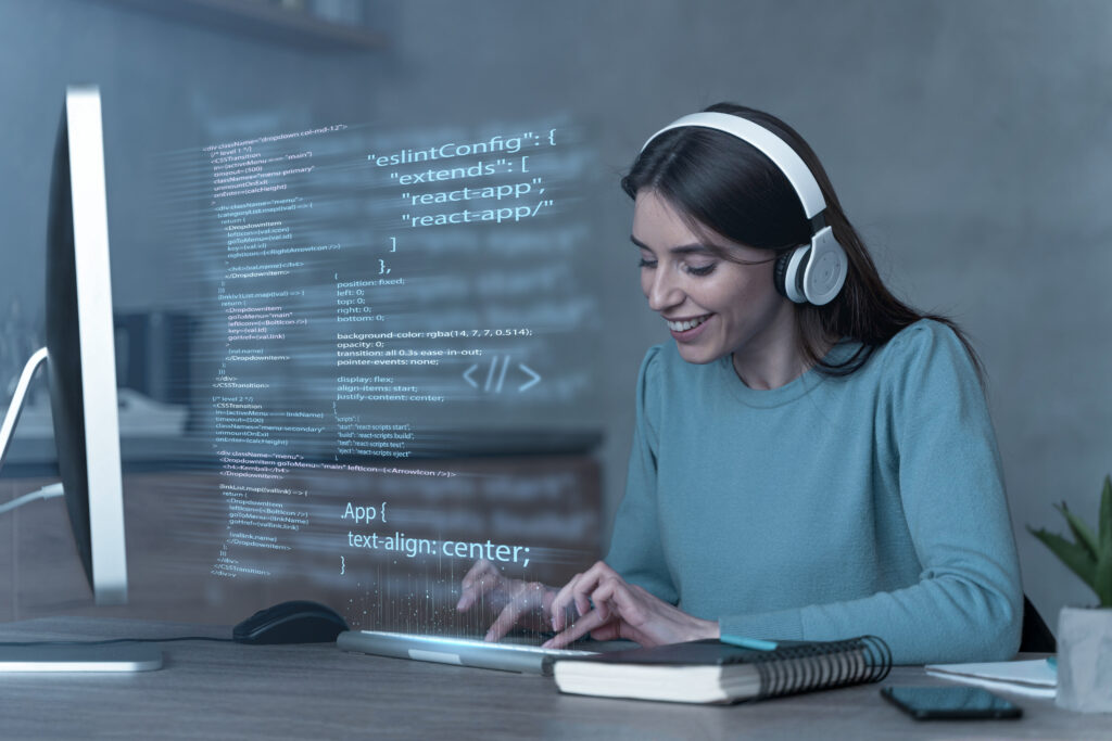 engenheiro de software mulher