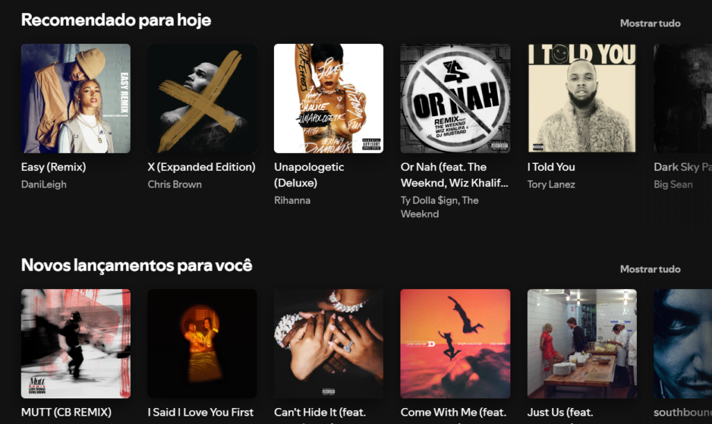 Com as DataTechs, a experiência musical se torna mais personalizada e envolvente.  Às vezes, estamos cansados das mesmas músicas, mas graças à análise de dados, plataformas como o Spotify oferecem playlists únicas e recomendam faixas que combinam perfeitamente com o nosso humor.